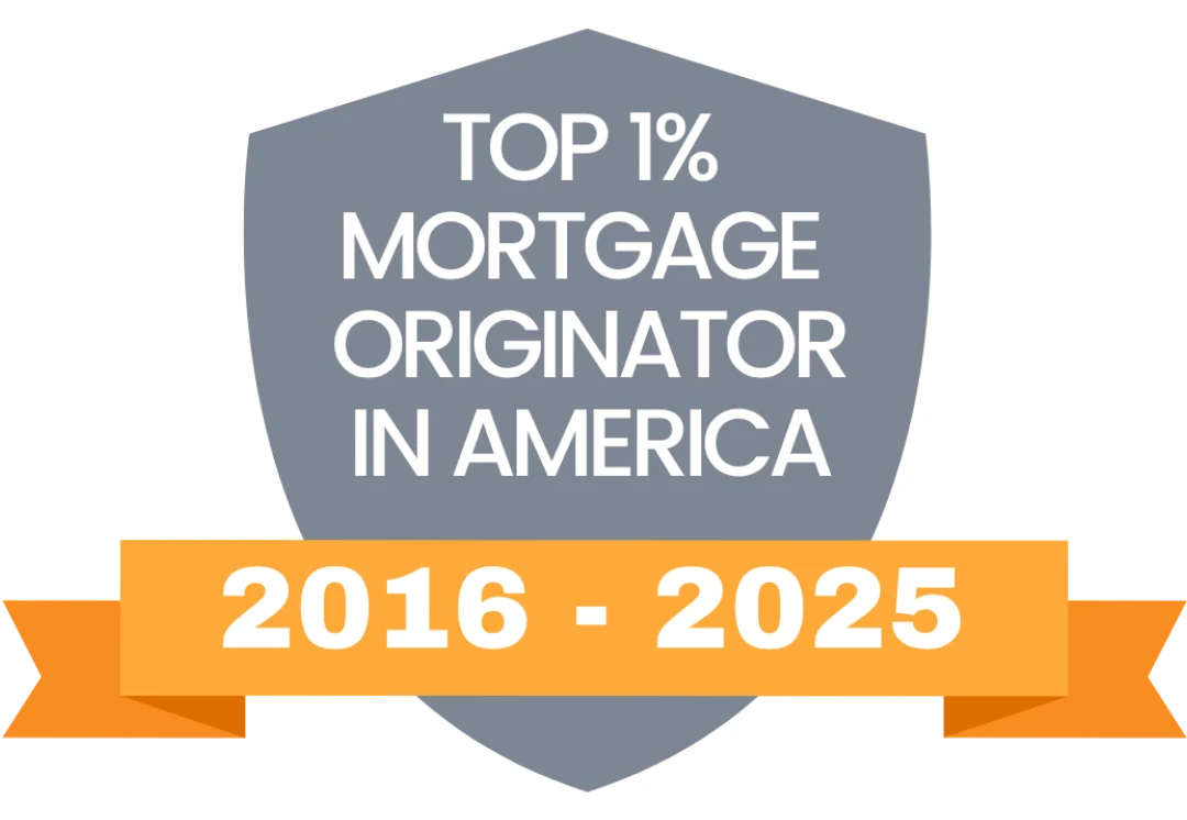Top 1% Mortgage Originator in America 2016 to 2025