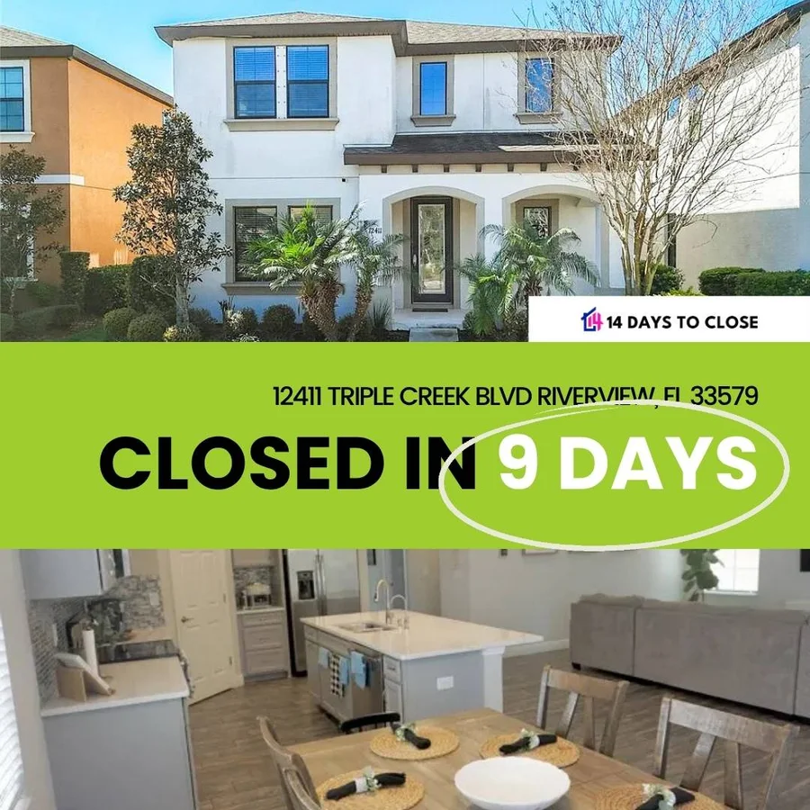 Family celebrating fast mortgage closing in Florida in May 2025