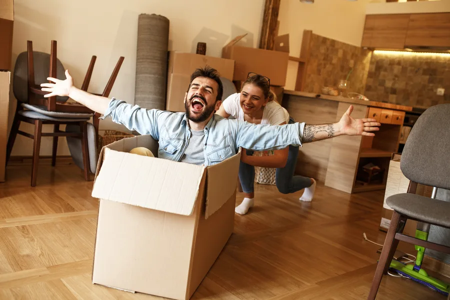 Relocating family arriving in Florida ready to start the mortgage process