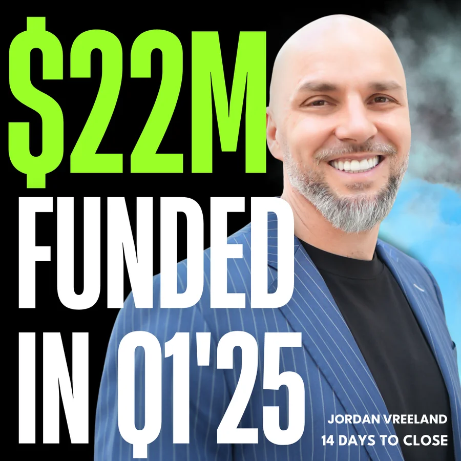 14 Days To Close team celebrating Q1 2025 funding milestone of $22 million
