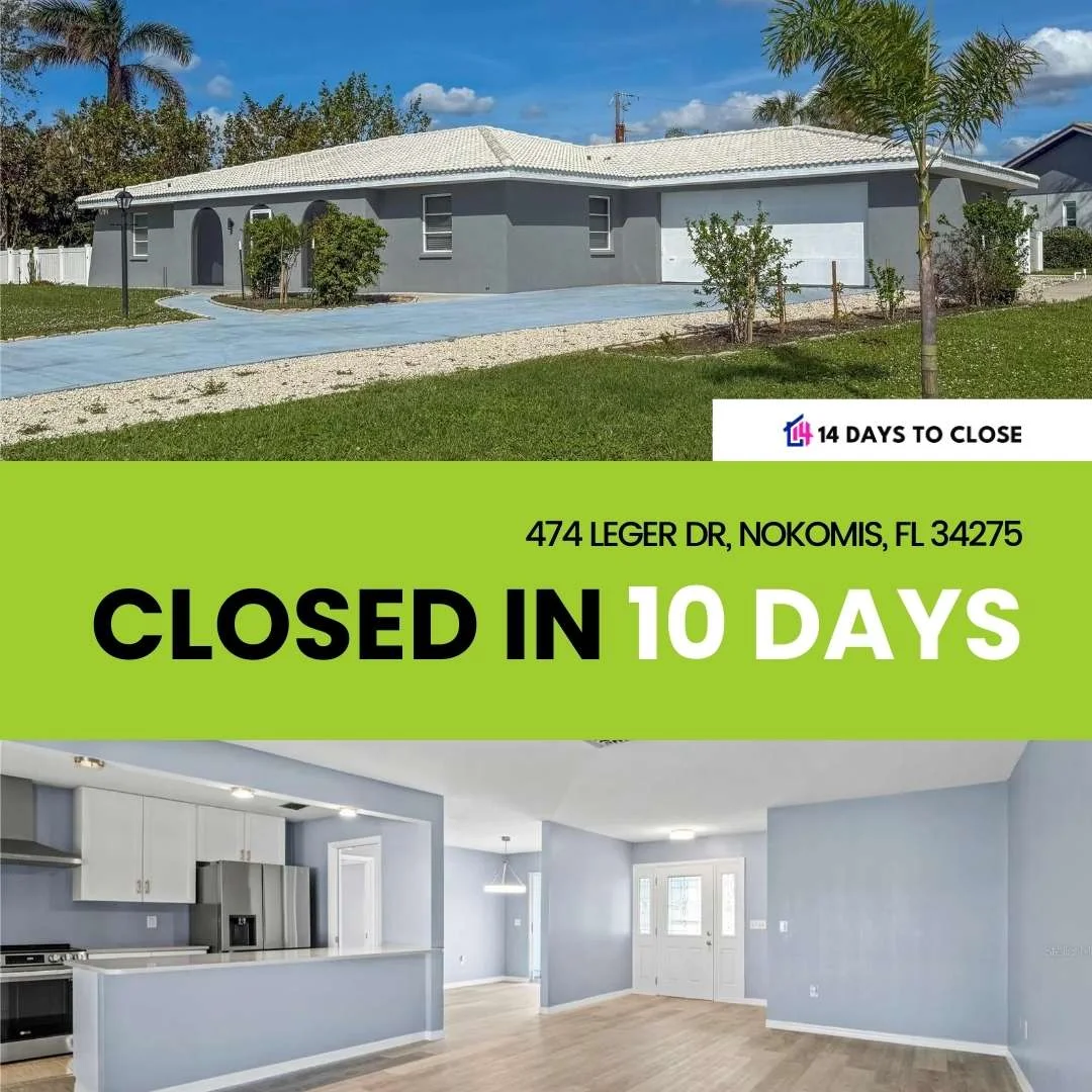 Closed in 10 days, Nokomis, Florida