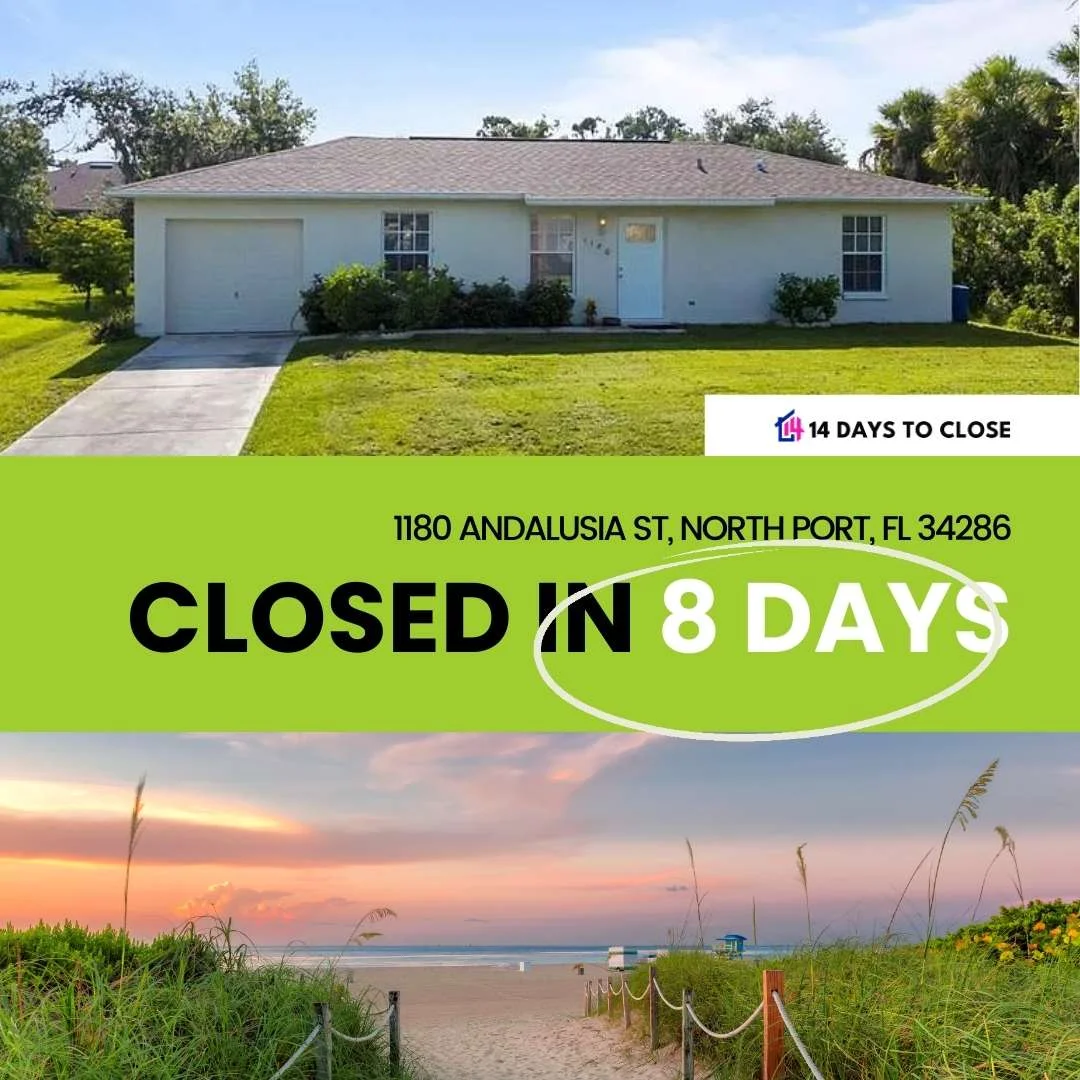 Closed in 8 days, North Port, Florida