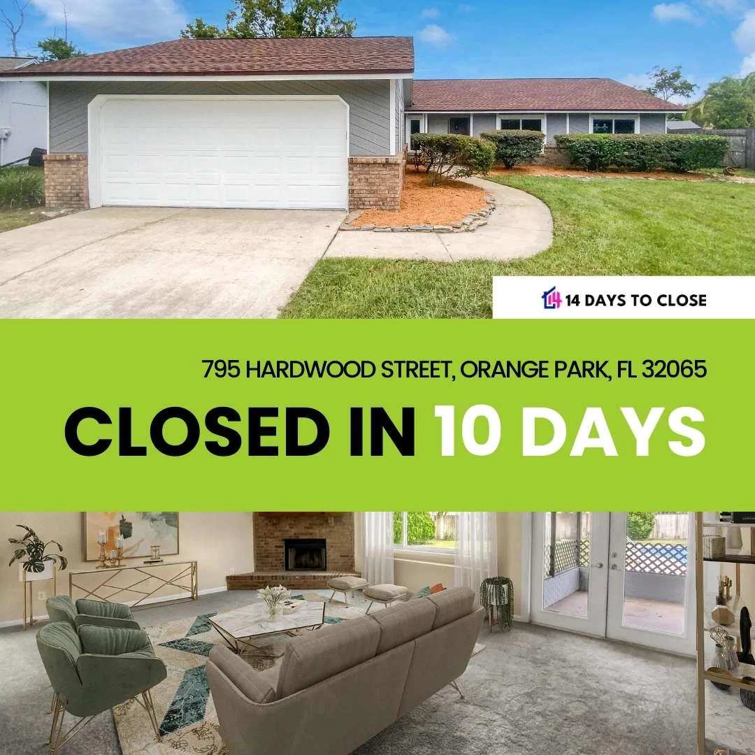 Closed in 10 days, Orange Park, Florida